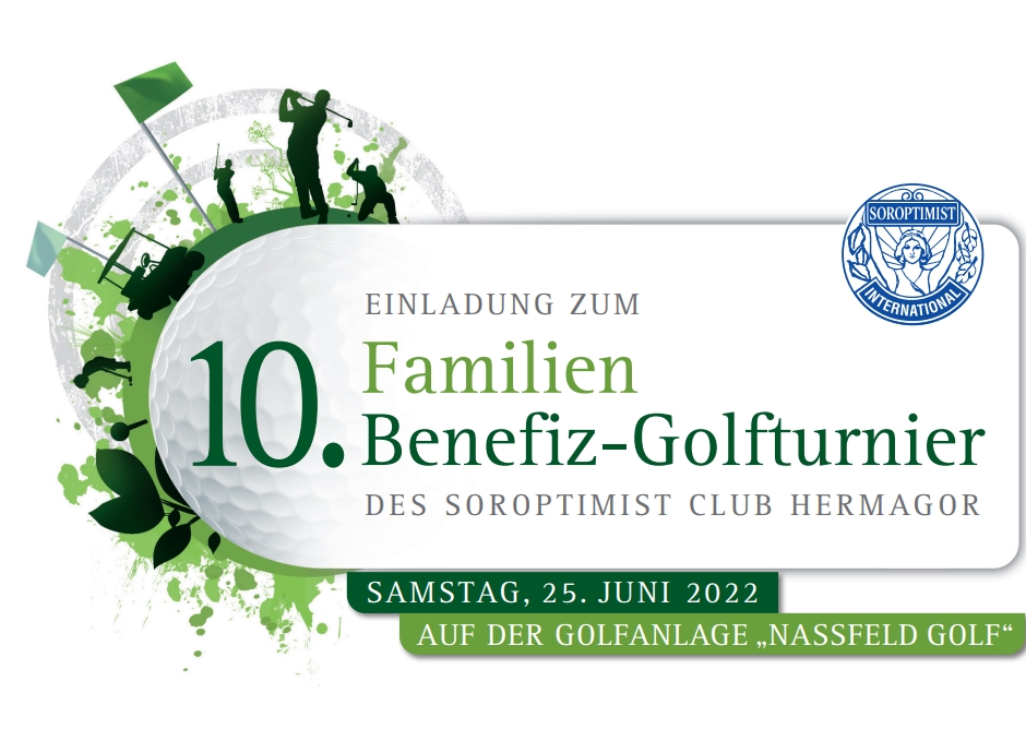 10. Familien-Benefiz-Golfturnier am 25. Juni 2022