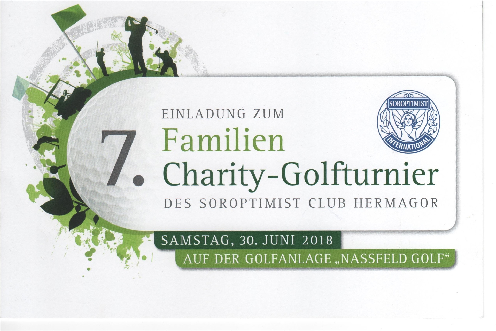 7. Familien Charity-Golfturnier