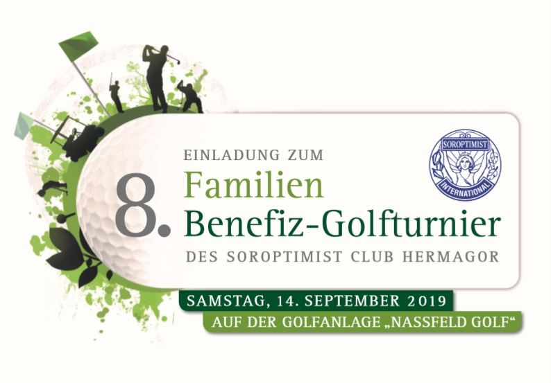 Einladung – 8. Familien-Benefiz-Golfturnier